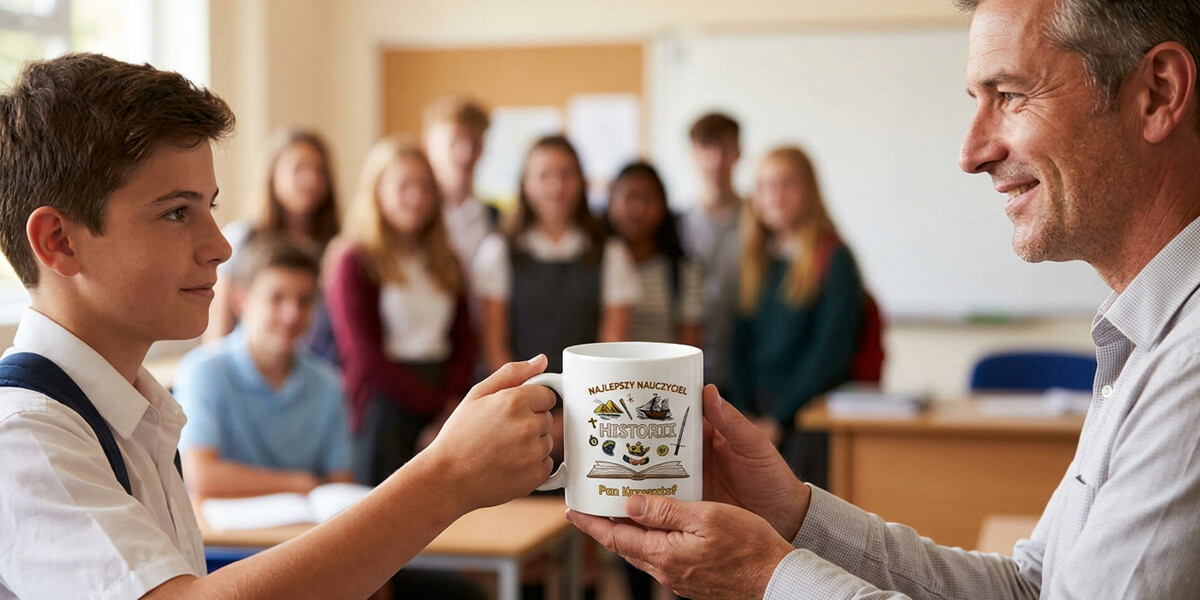 7 powodów, dla których personalizowany kubek to idealny prezent dla nauczyciela